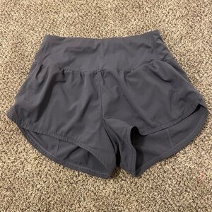Amazon High Waisted Mesh Lined Zipper Pocket Activewear Running Shorts